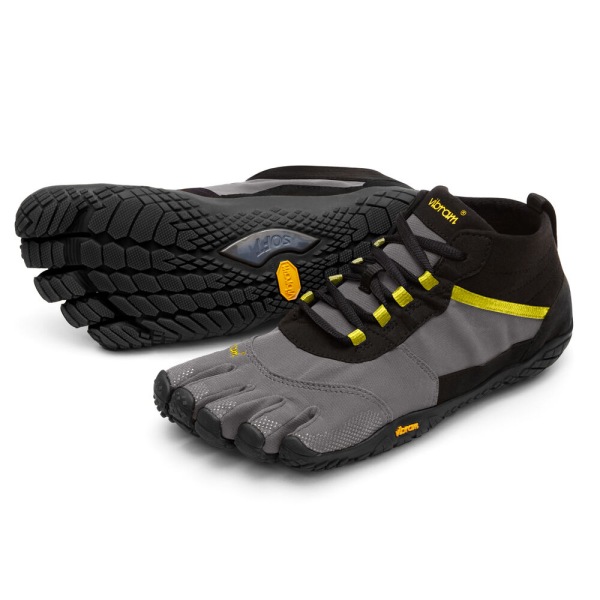 Damske Turistické Topánky Vibram Slovensko - FiveFingers V-Trek Čierne / Siva | 2418KUJSB